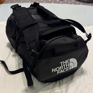 The North Face - Black Duffel Bag Backpack